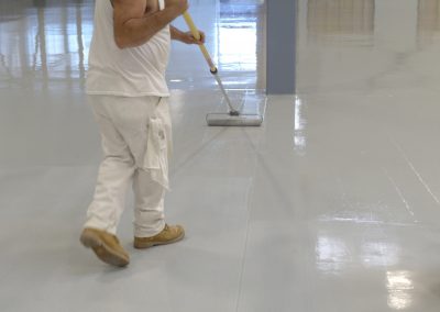 White Floor Coating