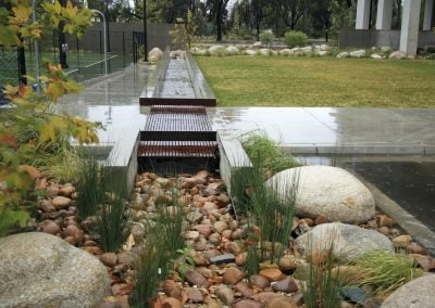 Stone and Gravel Landscape Design